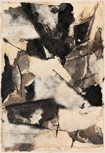 John Little, ‘Untitled Collage (Black & White)’, 1964