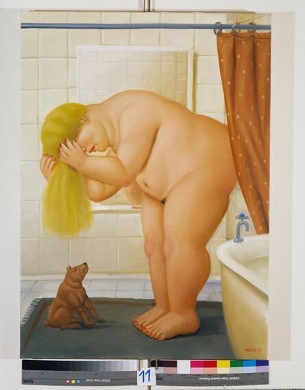 Fernando Botero, ‘The Bathroom ’, 2003