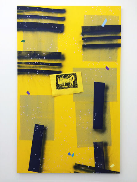 Amanda Curreri, ‘Eff (Yellow)’, 2016