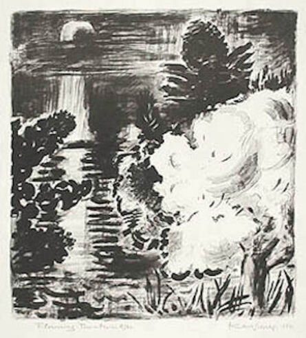 Karl Schrag, ‘Flowering Tree and Moonlight’, 1990