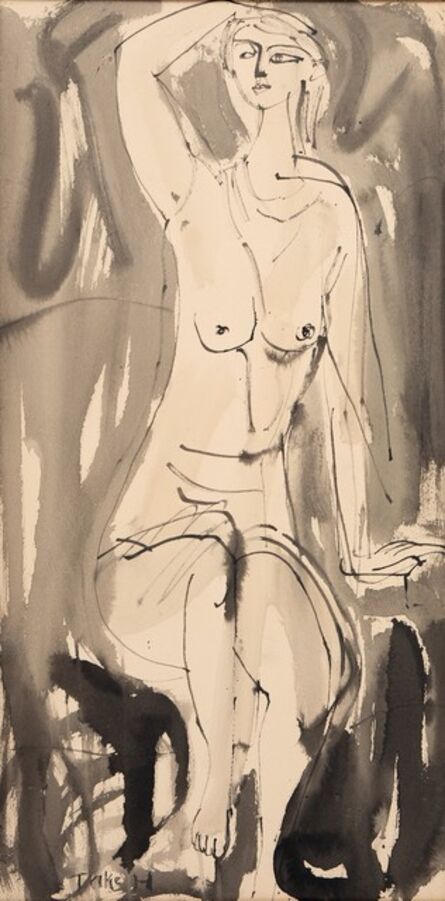 Hayashi Takeshi, ‘Nude’, Postwar