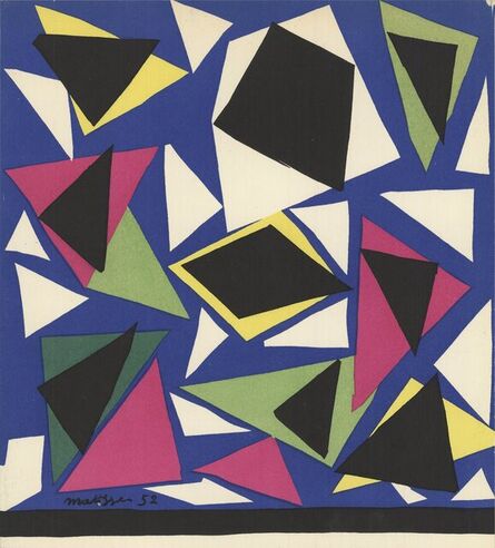 Henri Matisse, ‘L�Escargot’, 1952