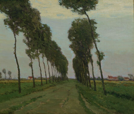 Charles Warren Eaton, ‘The Road to Sluis, Holland’, ca. 1910