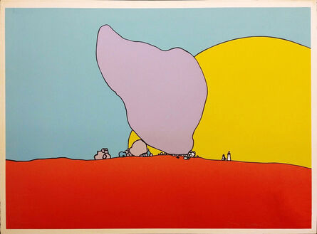 Peter Max, ‘ROCKS AND SUN’, 1971