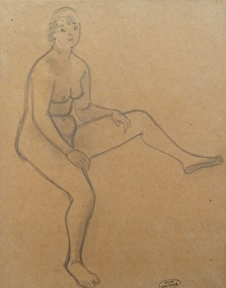 André Derain, ‘Sitting Nude’,  1880-1954