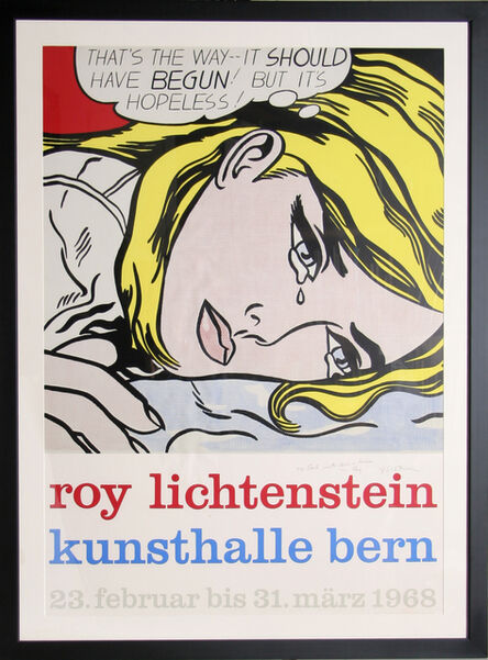 Roy Lichtenstein, ‘Kunsthalle Bern’, 1968