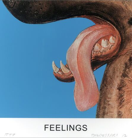John Baldessari, ‘Double Play: Feelings’, 2012