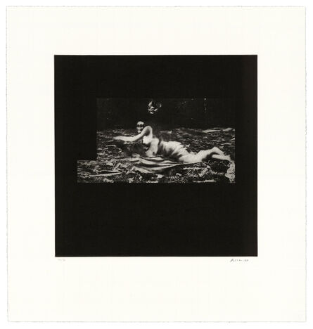 David Lynch, ‘Distorted Nude Photogravure #2’, 2021