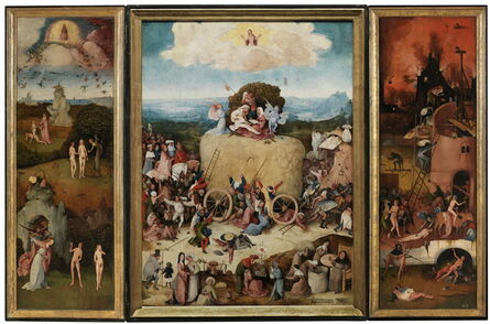 Hieronymus Bosch, ‘The Haywain’, 1500-1502