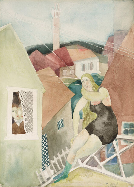 Marguerite Zorach, ‘Provincetown Sunbather’, 1923