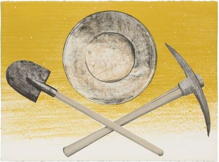 Ed Ruscha, ‘Pick Pan & Shovel’, 1980