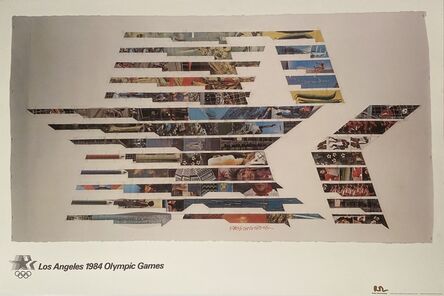 Robert Rauschenberg, ‘Los Angeles 1984 Olympic Games Signed Poster by Robert Rauschenburg’, 1982
