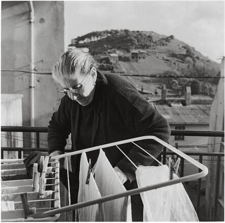 Patrick Faigenbaum, ‘Salvatorica Sechi sur le balcon de la maison, Santulussurgiu’, 1999