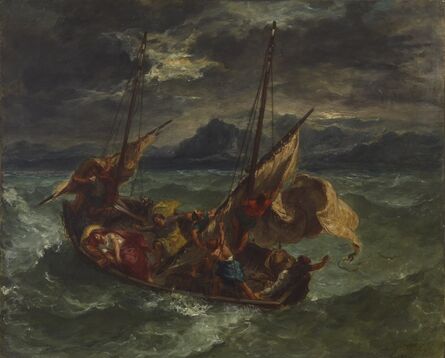 Eugène Delacroix, ‘Christ on the Sea of Galilee’, 1854