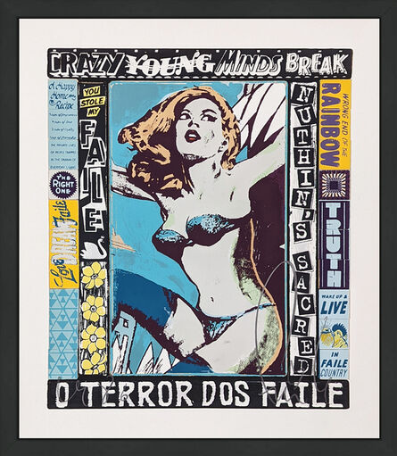 FAILE, ‘THE RIGHT ONE, HAPPENS EVERYDAY’, 2014