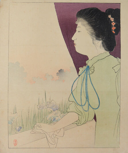 Hanko Kajita, ‘View from a Window’, 1904
