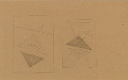 Friedrich Vordemberge-Gildewart, ‘Study (D47)’, 1938