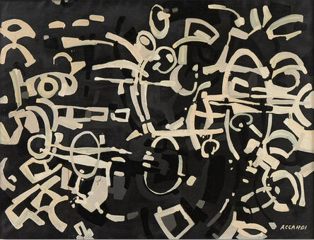 Carla Accardi, ‘Negativo (ideogramma)’, 1952