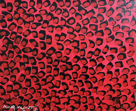 Aung Myint, ‘Red Try to Influence’, 2021