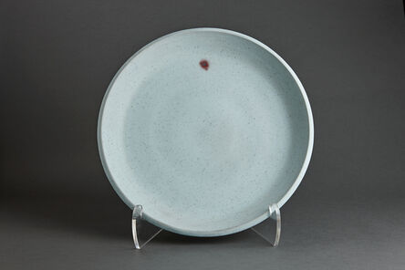 Young Jae Lee, ‘Plate, barium and feldspar glaze’, N/A