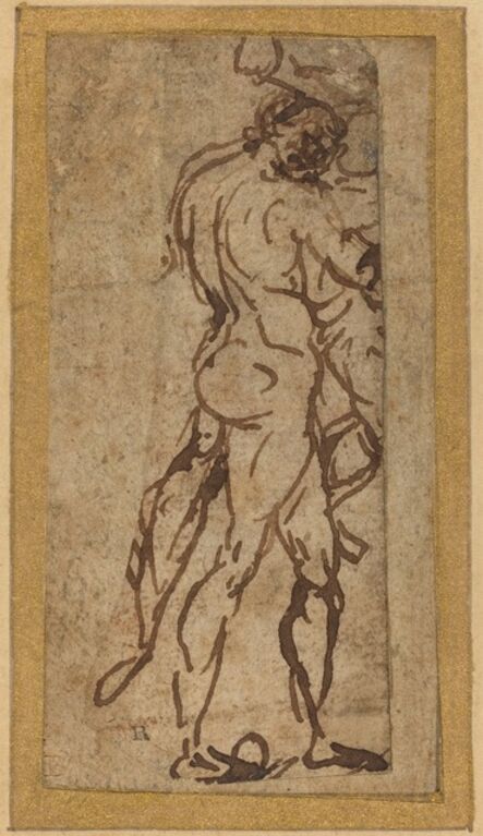 Michelangelo Buonarroti, ‘Two Nudes Fighting’