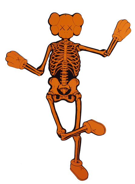 KAWS, ‘Orange Companion Skeleton ’, 2007