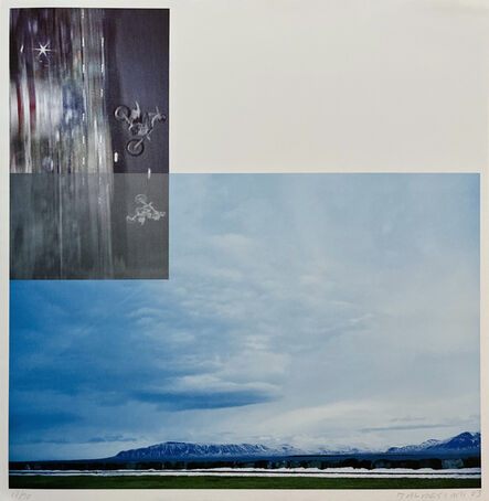 John Baldessari, ‘Double Motorcylists and Landscape’, 2003