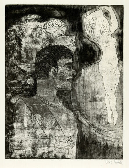 Emil Nolde, ‘Tänzerin’, 1922