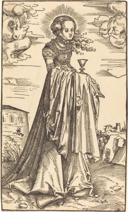 Lucas Cranach the Elder, ‘Saint Barbara’