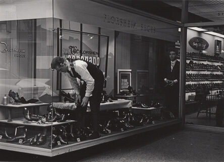 Ed Sievers, ‘Untitled (shoe store window)’, c. 1960's
