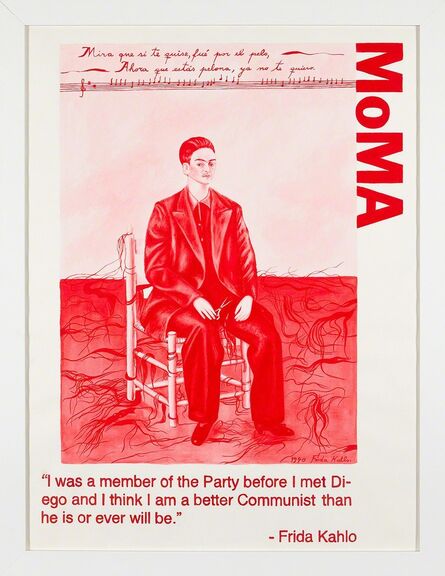 Yevgeniy Fiks, ‘Communist Tour of MoMA (Frida Kahlo)’, 2010