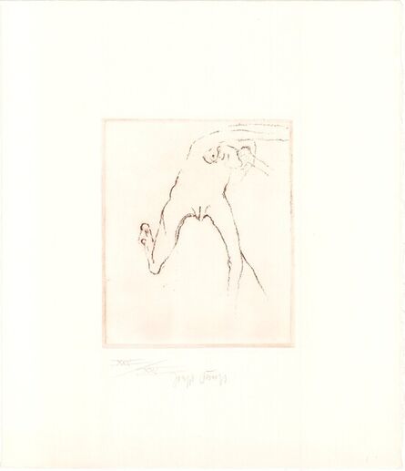 Joseph Beuys, ‘Schwurhand: Frau rennt weg mit Gehirn’, 1980