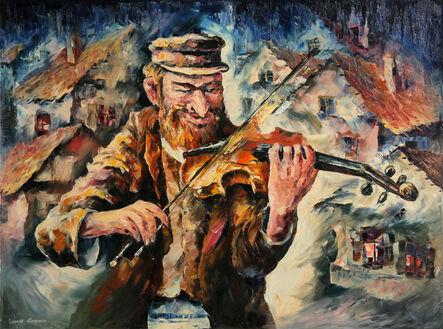 Leonid Afremov, ‘Fiddler on the Roof’, 2001
