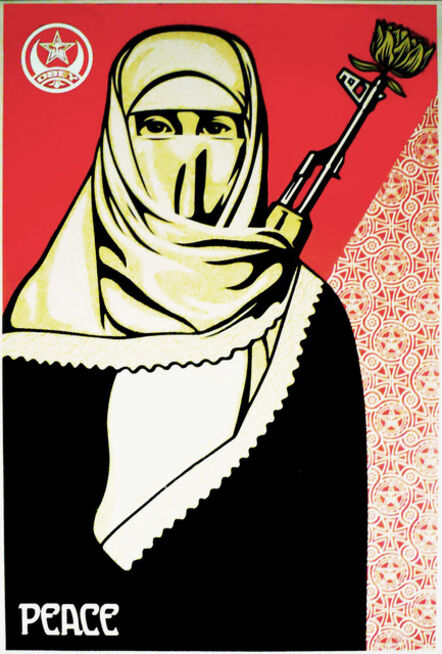Shepard Fairey, ‘Revolutionary Muslim Woman ’, 2005