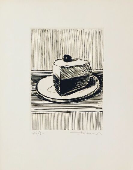 Wayne Thiebaud, ‘Pie Slice ’, 1962