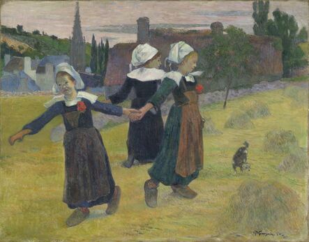 Paul Gauguin, ‘Breton Girls Dancing, Pont-Aven’, 1888