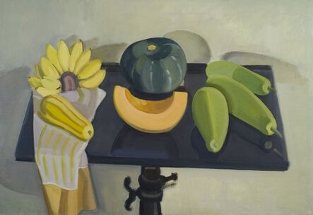 Lynn Kotula, ‘Bananas and Squashes on Black Drawing Table’, 2003