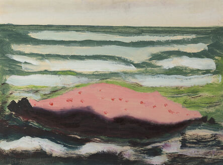 Milton Avery, ‘Pink Island, White Waves’, 1959