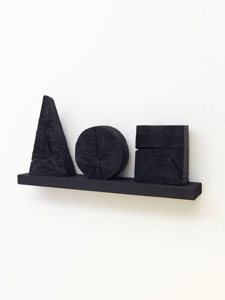 David Nash, ‘Triangle, Circle, Square  ’, 2020