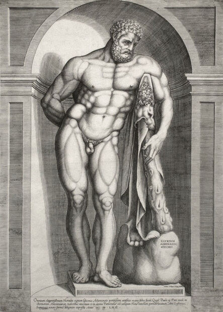 Jacob Bos, ‘Farnese Hercules’, 1562