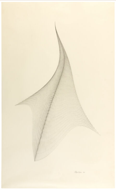 Agnes Denes, ‘Flying Pyramid for the Twenty-Second Century’, 1984