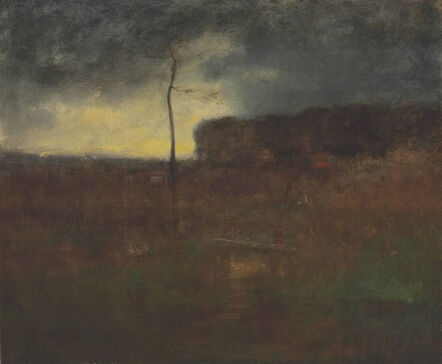 George Inness, ‘A Cloudy Day’, 1886