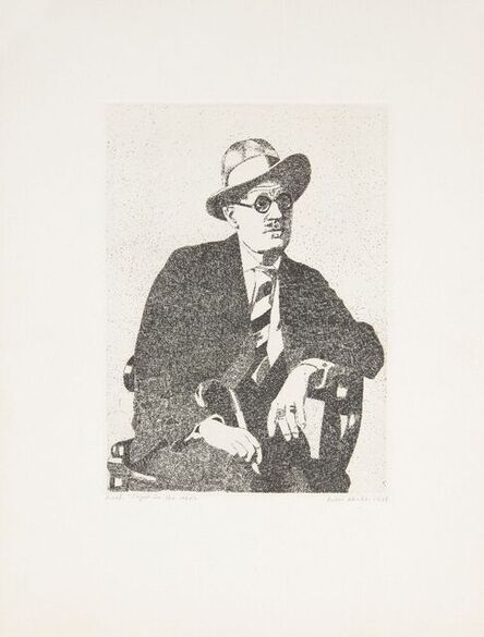 Peter Blake, ‘James Joyce in Paris’, 1983-1984