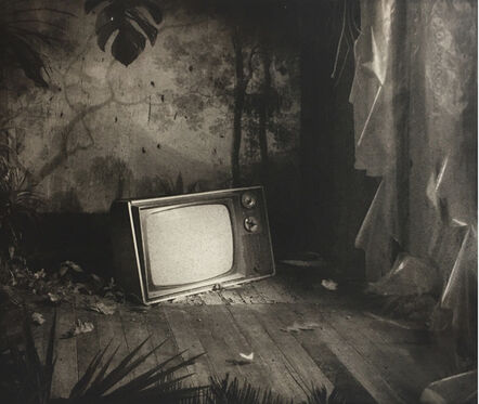Suzanne Moxhay, ‘Interior with Television’, 2019