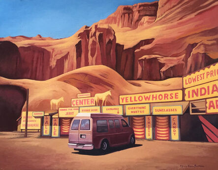 Mary Anne Erickson, ‘Yellow Horse Trading Post, Route 66’, 2016
