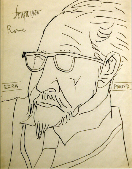Francis Newton Souza, ‘Ezra Pound’, 1960