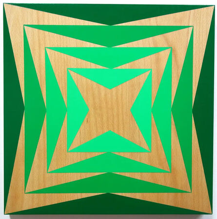Carla Paola Bertone, ‘Concentric structure green’, 2020