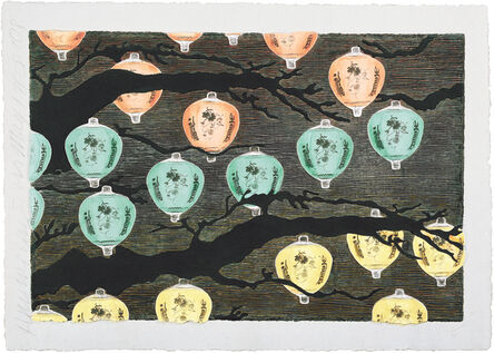 Donald Sultan, ‘Hanging Lanterns’, 2008