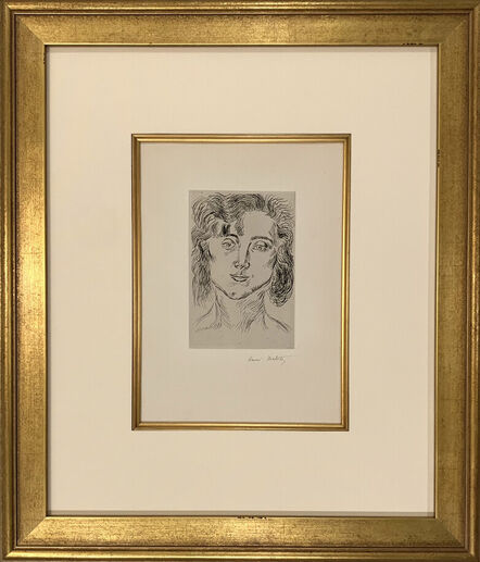 Henri Matisse, ‘Portrait of Mlle. Marguerite Matisse’, 1920