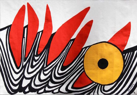 Alexander Calder, ‘6 Dents Rouge’, 1975